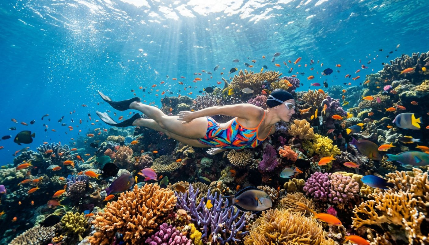 Exploring The Impact Of Colorful Swimwear On Underwater Photography
